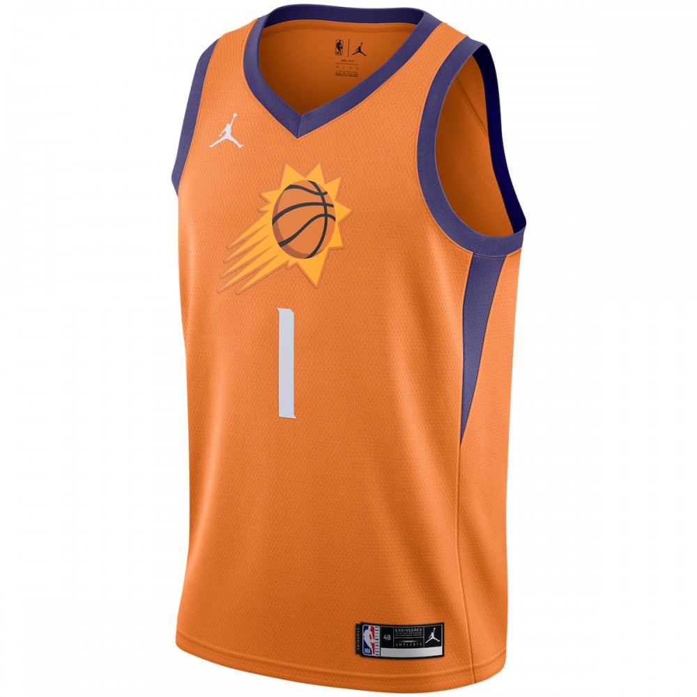 Devin Booker Phoenix Suns Jordan Brand 2020/21 Swingman Jersey - Statement Edition - Orange-Pro Kit Vault | Brand New 26/27 Sports Jerseys